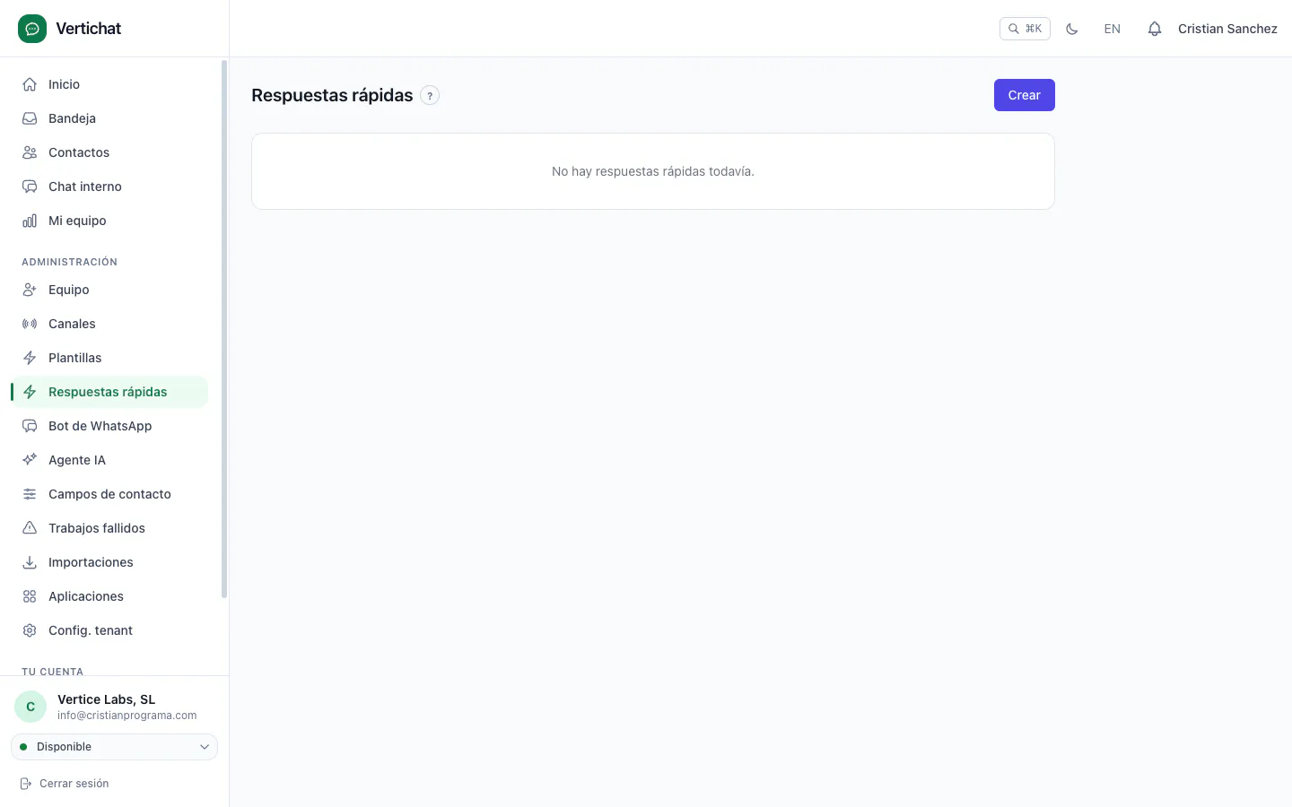 Respuestas rápidas